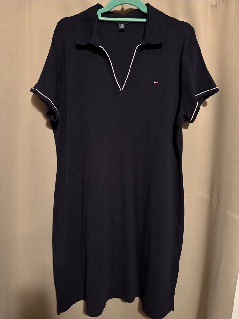 Women's short-sleeve polo dress